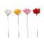 Picture of PLASTIC OPEN ROSE X 100 ASSORTED