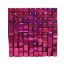 Picture of SEQUIN WALL PANEL 30cm X 30cm SQUARE SEQUINS HOLOGRAPHIC FUCHSIA