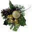 Picture of XMAS PICK WITH CONE BALL AND BERRY GOLD X 96pcs