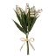 Picture of PLASTIC LILY OF THE VALLEY BUNDLE OF 6 WHITE