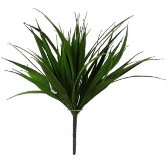 Picture of 35cm FLOCKED SWORD GRASS BUSH GREEN