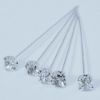 Picture of QUALITY DIAMANTE PINS CLEAR 4mm X 72pcs