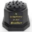 Picture of GRAVE VASE BLACK IN LOVING MEMORY OF A DEAR BROTHER