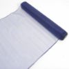 Picture of SHEER CLASS DELUXE ORGANZA FABRIC 40cm X 9met NAVY BLUE