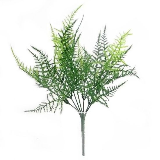 Picture of PLASTIC ASPARAGUS FERN BUSH 2 TONE GREEN