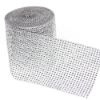 Picture of 50mm (10 ROW) DIAMANTE EFFECT RIBBON X 10 yards CLEAR