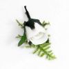 Picture of ROMANCE BRIDAL BUTTON HOLE CORSAGE WHITE