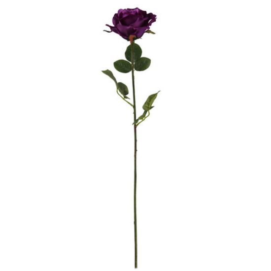 Picture of 68cm ELEGANCE ROSE STEM CAD PURPLE