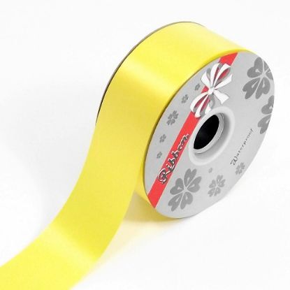 Picture of 50mm (2 INCH) POLY RIBBON X 100 YARDS YELLOW