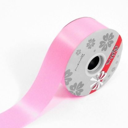 Picture of 50mm (2 INCH) POLY RIBBON X 100 YARDS CANDY PINK