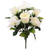 Picture of 36cm ROSE AND ROSEBUD MIXED BUSH ASSORTED X 48pcs