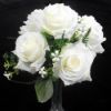 Picture of 26cm PRINCESS ROSE BUSH (5 HEADS) WHITE