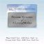 Picture of RECTANGULAR STICK-ON METAL PLAQUE SILVER - PRECIOUS MEMORIES MOTHER (PP2S)