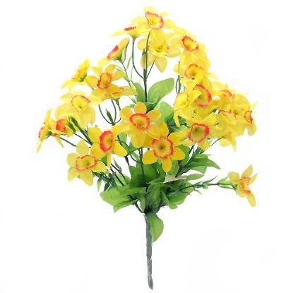 Picture of 33cm MINI DAFFODIL BUSH YELLOW/ORANGE