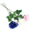 Picture of 68cm ELEGANCE ROSE STEM ROYAL BLUE