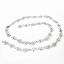 Picture of 100cm DIAMANTE HEART GARLAND SILVER/CLEAR