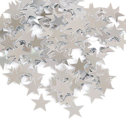 Picture of CONFETTI 14g STARS SILVER