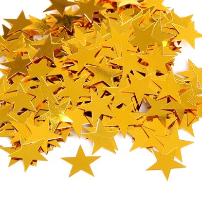 Picture of CONFETTI 14g STARS GOLD