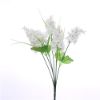 Picture of LILAC FLOWER BUSH WITH GRASS IVORY