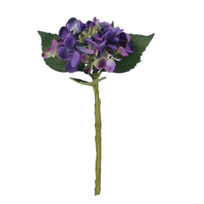 Picture of 33cm SINGLE SMALL HYDRANGEA PURPLE