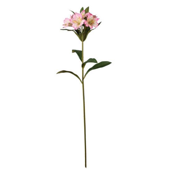 Picture of 82cm ALSTROEMERIA SPRAY LIGHT PINK