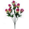 Picture of ROSEBUD BUSH (8 HEADS) ASSORTED X 36pcs