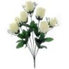 Picture of ROSEBUD BUSH (8 HEADS) ASSORTED X 36pcs