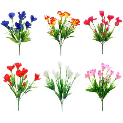 Picture of 40cm ALSTROEMERIA BUSH (7 HEADS) ASSORTED X 36pcs