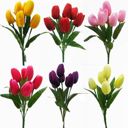 Picture of TULIP BUSH (6 HEADS) ASSORTED X 36pcs