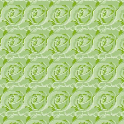 Picture of CELLOPHANE  ROLL 80cm X 100met ROSES LIME GREEN