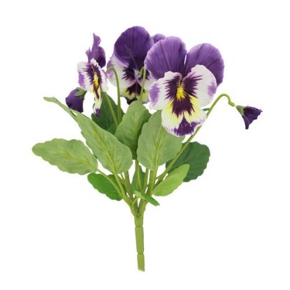 Picture of 30cm PANSY BUSH PURPLE