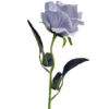 Picture of 52cm SINGLE LARGE VELVET TOUCH OPEN ROSE GREY