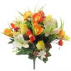 Picture of ROSEBUD ALSTRO AND ORCHID MIXED BUSH ORANGE/YELLOW