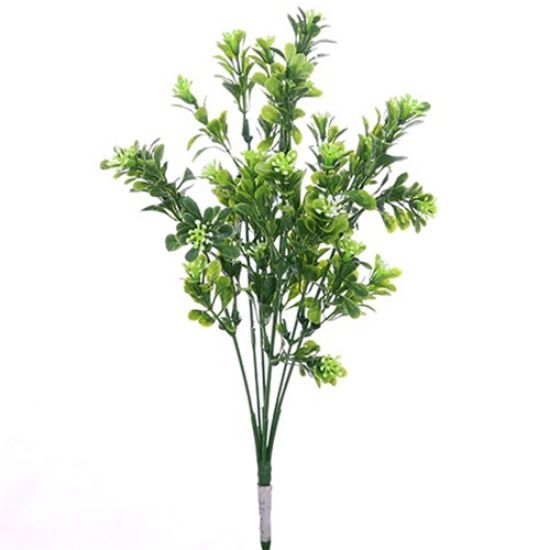 Picture of 31cm PLASTIC FILLER BUSH 2 TONE GREEN