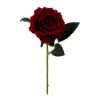 Picture of SINGLE SHORT STEM PREMIUM VELVET TOUCH OPEN ROSE RED