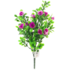 Picture of 33cm PLASTIC MINI ROSE BUSH ASSORTED X 48pcs