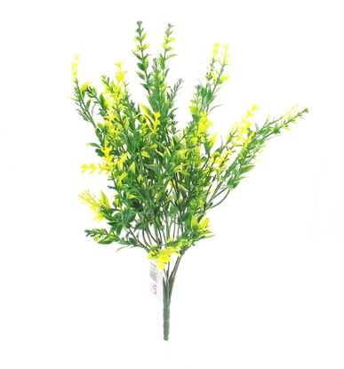 Picture of 33cm PLASTIC ASTILBE BUSH GREEN/YELLOW