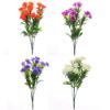 Picture of 34cm PLASTIC MINI DAHLIA BUSH ASSORTED X 48pcs