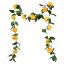 Picture of 183cm (6ft) ROSE GARLAND YELLOW