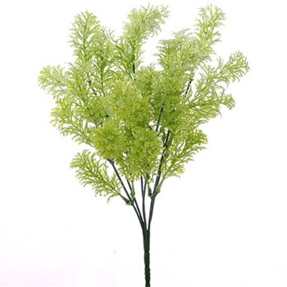 Picture of 33cm PLASTIC CONIFER BUSH LIGHT GREEN