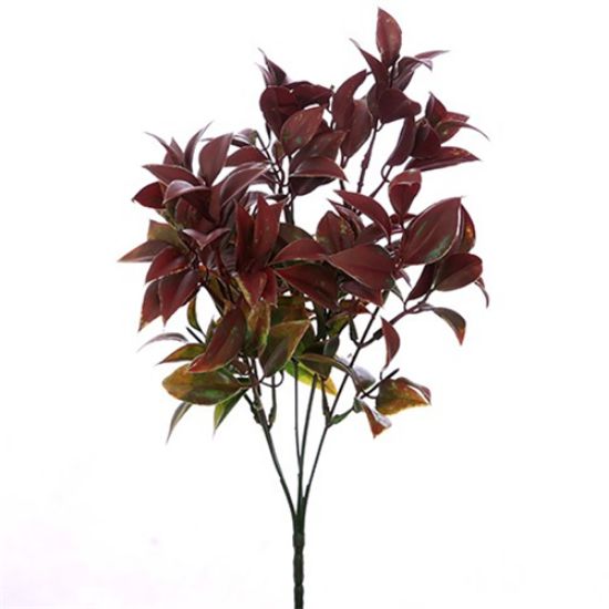 Picture of 33cm PLASTIC RUSCUS BUSH RED/GREEN