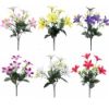 Picture of 31cm MINI LILY BUSH ASSORTED X 36pcs