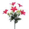 Picture of 31cm MINI LILY BUSH ASSORTED X 36pcs