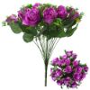 Picture of LARGE ROSEBUD BUSH WITH GYP (18 HEADS) PURPLE