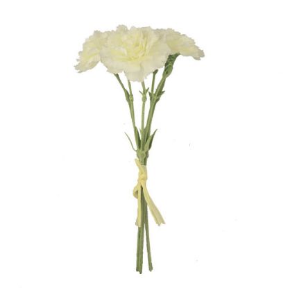 Picture of CARNATION BUNDLE (BUNDLE OF 3) IVORY