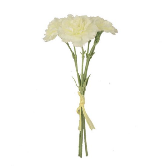 Picture of CARNATION BUNDLE (BUNDLE OF 3) IVORY