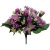 Picture of 38cm ROSEBUD AND ALSTROEMERIA BUSH LAVENDER