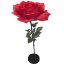Picture of 170cm XXL GIANT SINGLE ROSE RED