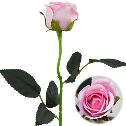 Picture of SINGLE VELVET TOUCH ROSEBUD PINK