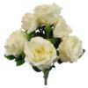 Picture of LARGE PREMIUM OPEN ROSE BUSH (7 HEADS) IVORY